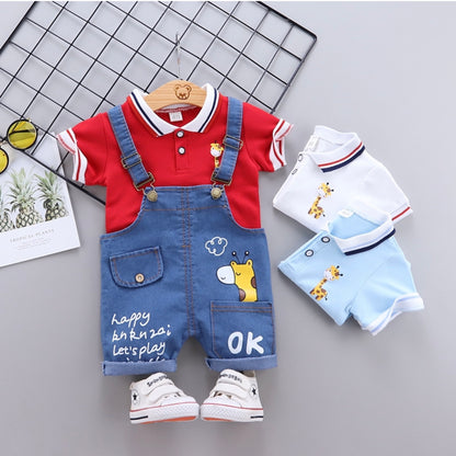 Conjunto overol para niño