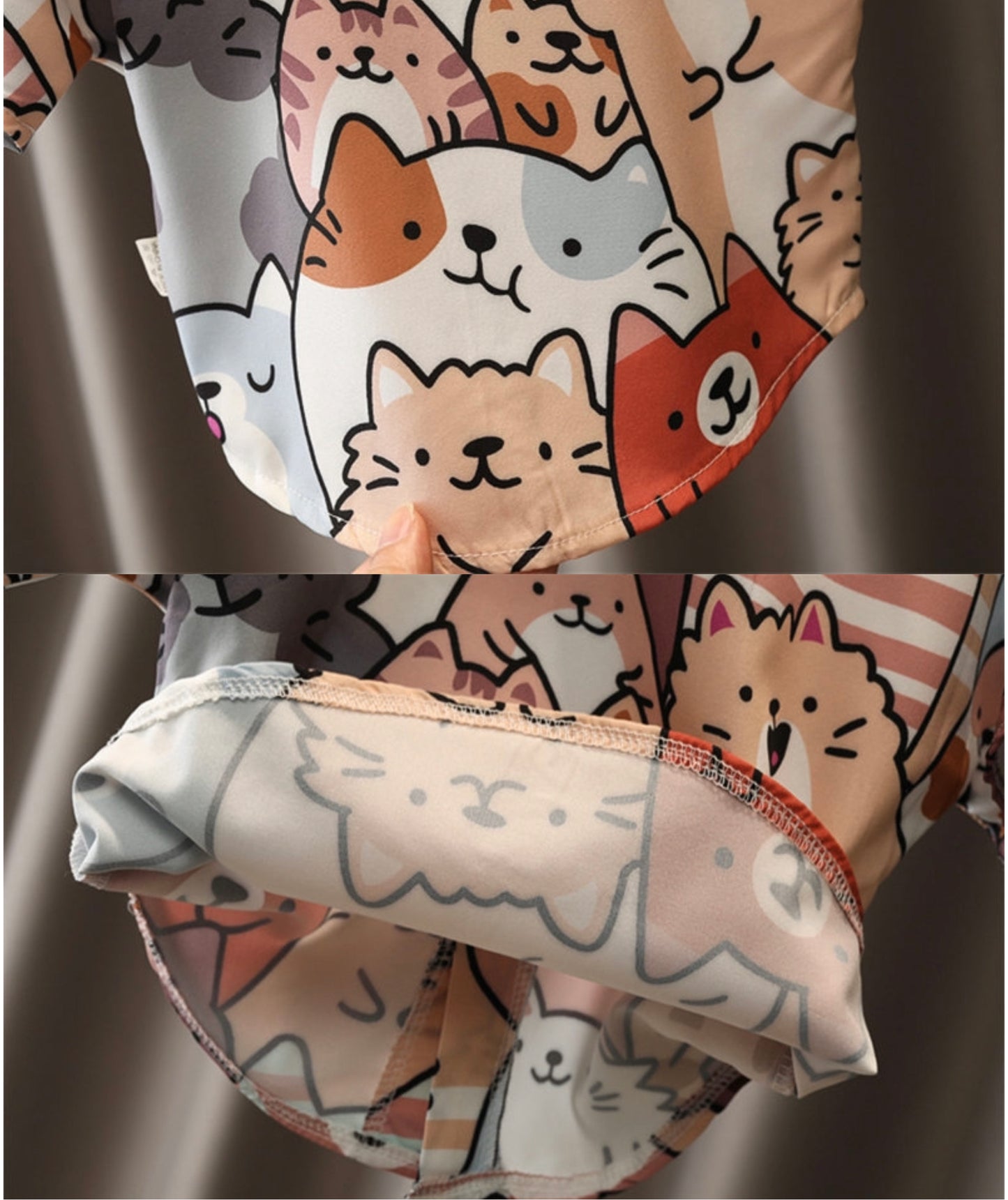 Conjunto temático de gatito